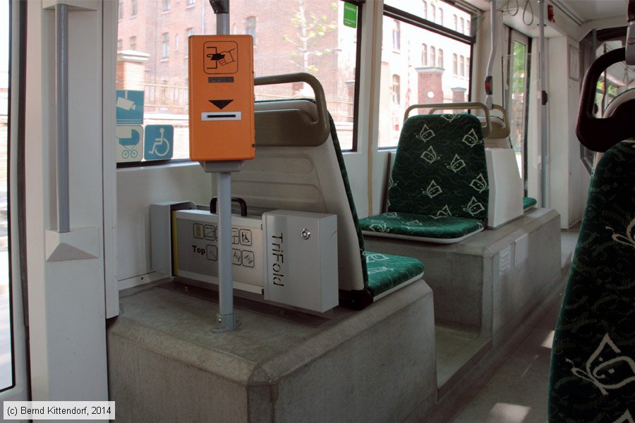 Straßenbahn Frankfurt (Oder) - 303 - Innenansicht
/ Bild: frankfurtoder303_bk1407210097.jpg