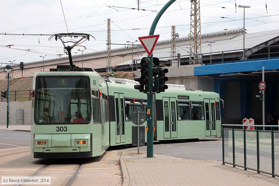 Straßenbahn Frankfurt (Oder) - 303
/ Bild: frankfurtoder303_bk1407210155.jpg