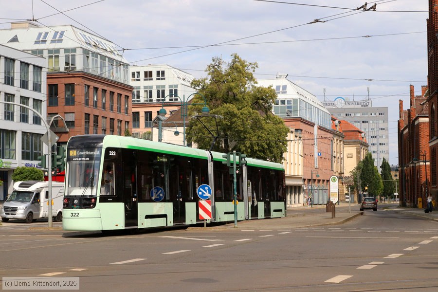 Stra&szlig;enbahn Frankfurt (Oder) - 322
/ Bild: frankfurtoder322_bk2507160327.jpg