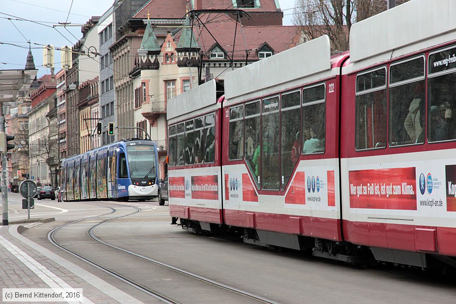 Straßenbahn Freiburg im Breisgau - 222
/ Bild: freiburg222_bk1603230227.jpg