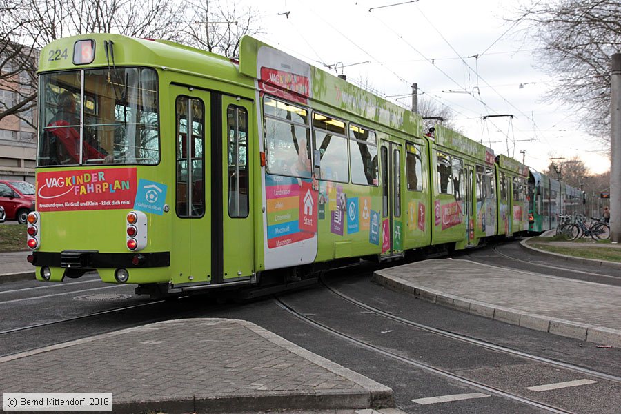 Straßenbahn Freiburg im Breisgau - 224
/ Bild: freiburg224_bk1603230346.jpg