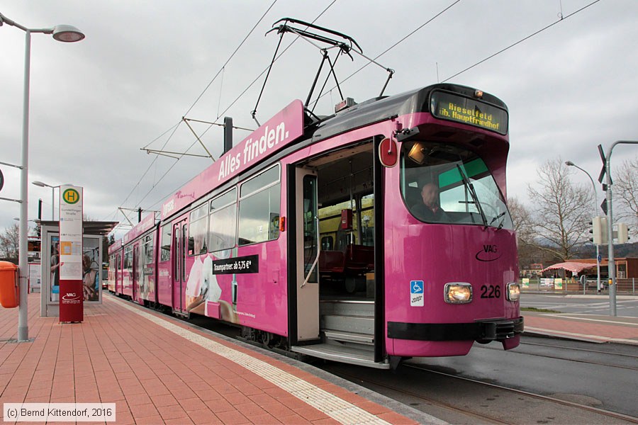 Straßenbahn Freiburg im Breisgau - 226
/ Bild: freiburg226_bk1603230301.jpg