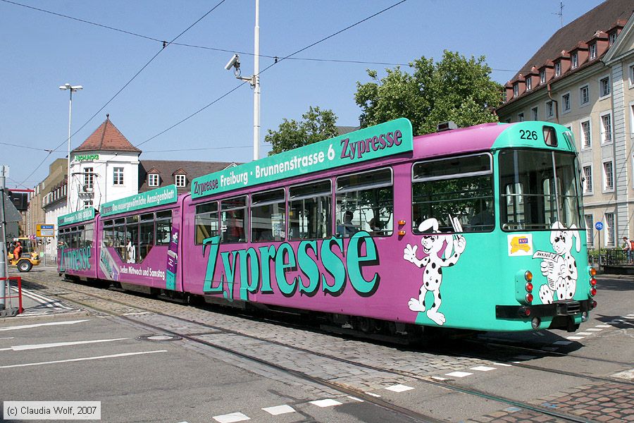 Straßenbahn Freiburg im Breisgau - 226
/ Bild: freiburg226_cw0708060057.jpg