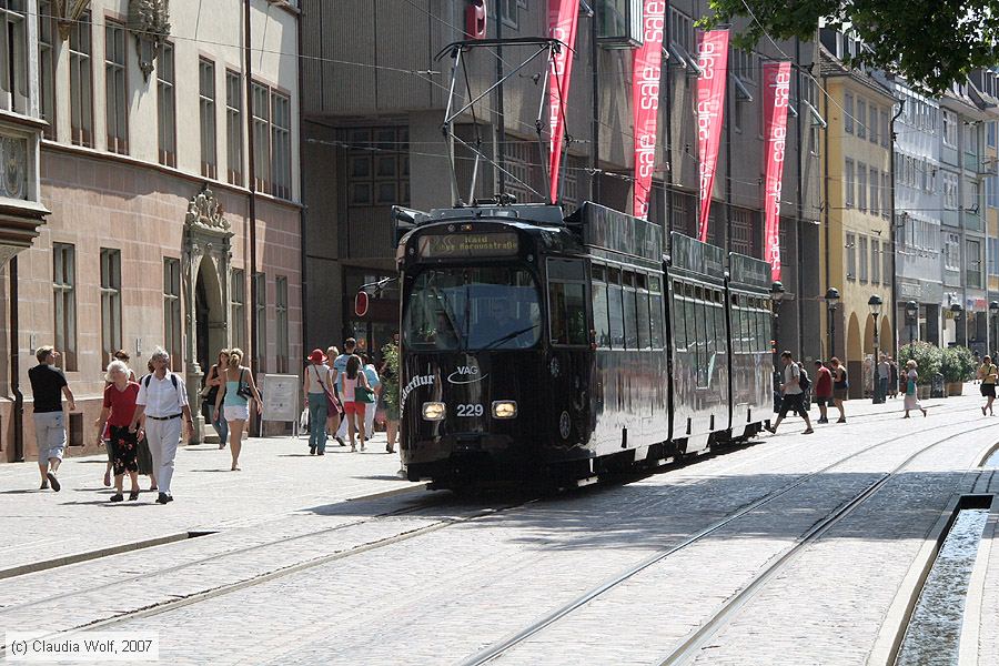 Straßenbahn Freiburg im Breisgau - 229
/ Bild: freiburg229_cw0708060044.jpg