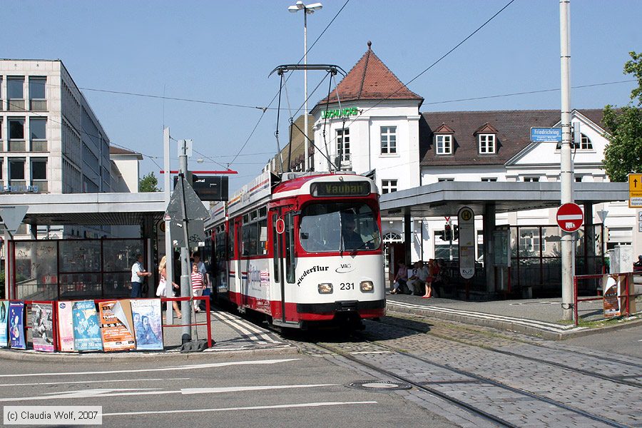 Straßenbahn Freiburg im Breisgau - 231
/ Bild: freiburg231_cw0708060054.jpg