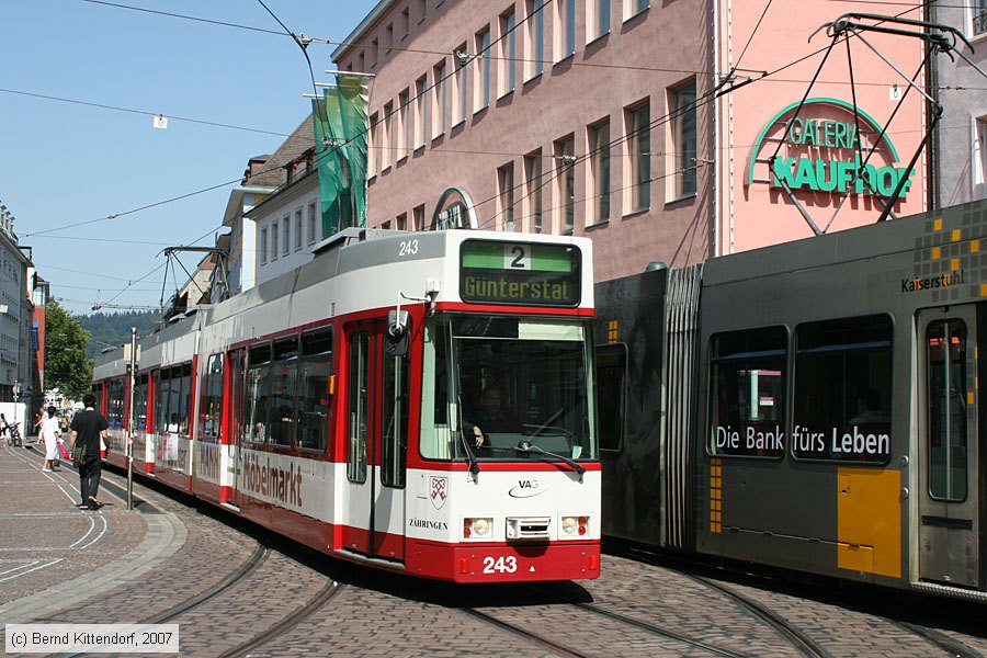 Straßenbahn Freiburg im Breisgau - 243
/ Bild: freiburg243_bk0708060124.jpg
