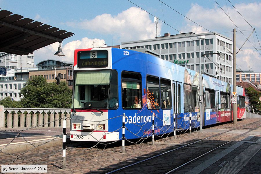 Straßenbahn Freiburg im Breisgau - 253
/ Bild: freiburg253_bk1408010393.jpg