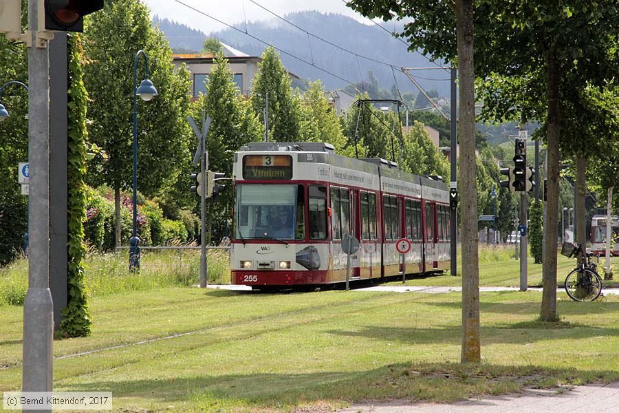 Straßenbahn Freiburg im Breisgau - 255
/ Bild: freiburg255_bk1706070028.jpg