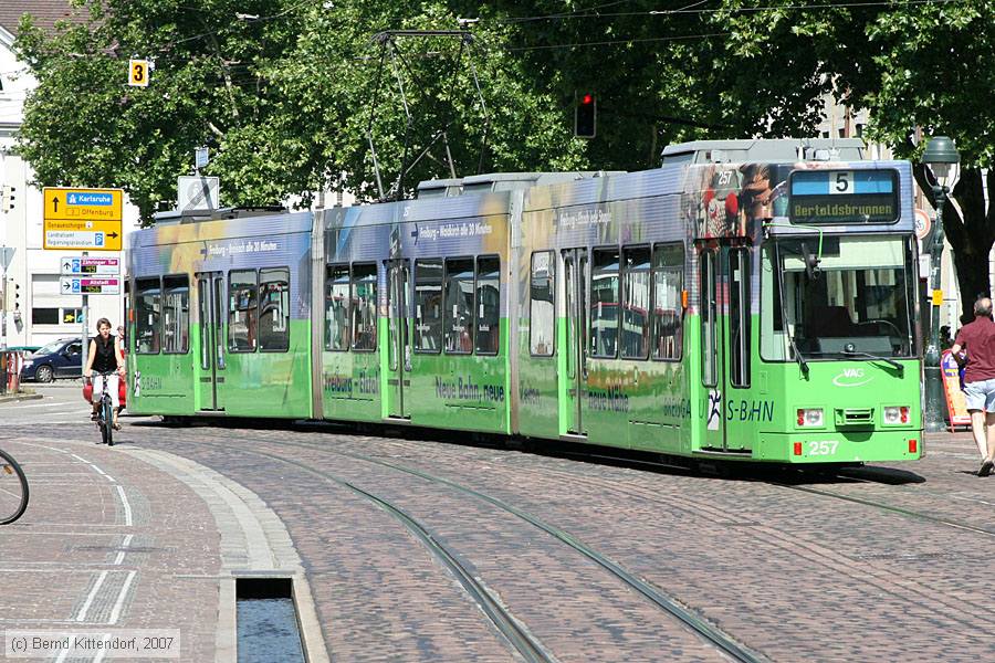 Straßenbahn Freiburg im Breisgau - 257
/ Bild: freiburg257_bk0708060140.jpg