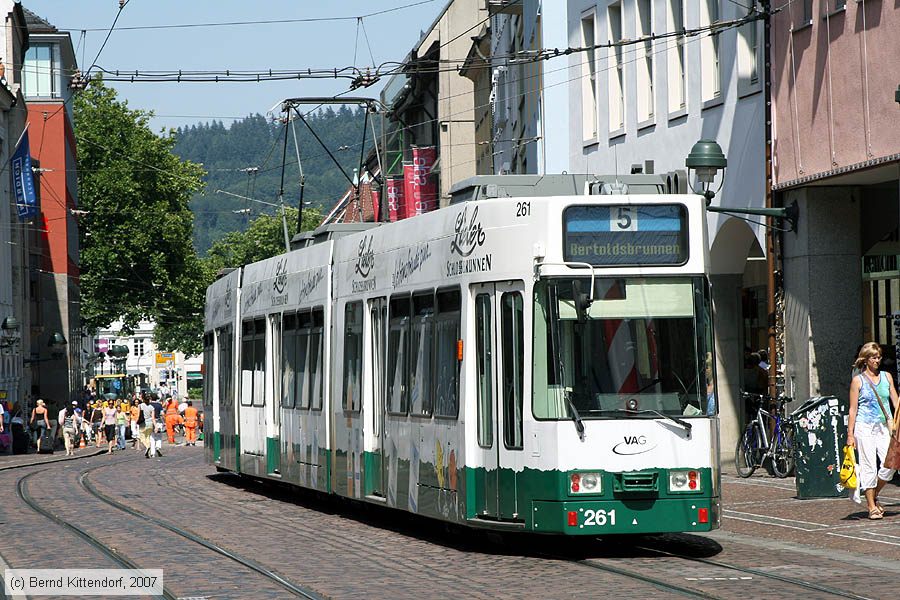 Straßenbahn Freiburg im Breisgau - 261
/ Bild: freiburg261_bk0708060121.jpg