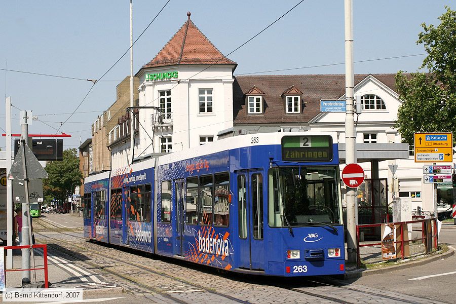 Straßenbahn Freiburg im Breisgau - 263
/ Bild: freiburg263_bk0708060145.jpg