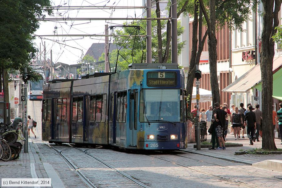 Stra&szlig;enbahn Freiburg im Breisgau - 265
/ Bild: freiburg265_bk1408010406.jpg