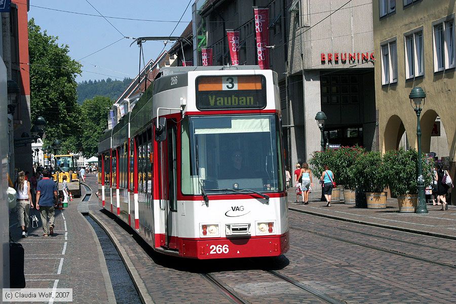 Straßenbahn Freiburg im Breisgau - 266
/ Bild: freiburg266_cw0708060040.jpg