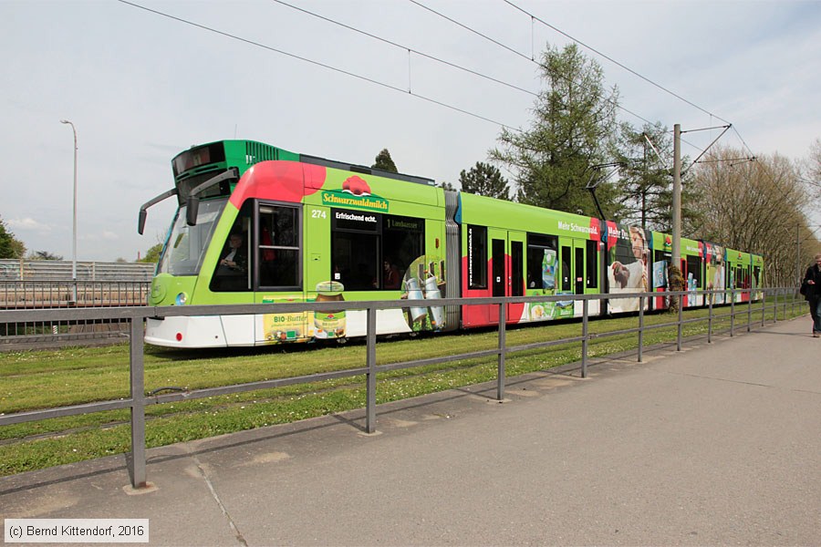 Straßenbahn Freiburg im Breisgau - 274
/ Bild: freiburg274_bk1604220161.jpg
