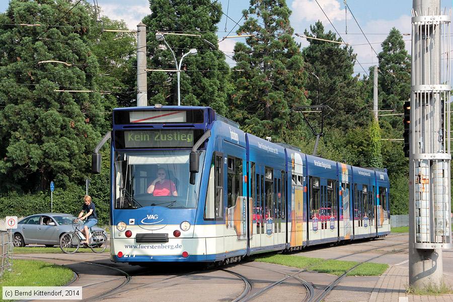 Straßenbahn Freiburg im Breisgau - 277
/ Bild: freiburg277_bk1408010435.jpg