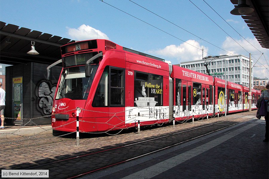 Straßenbahn Freiburg im Breisgau - 279
/ Bild: freiburg279_bk1408010392.jpg Straßenbahn Freiburg im Breisgau - 279
/ Bild: freiburg279_bk1408010392.jpg