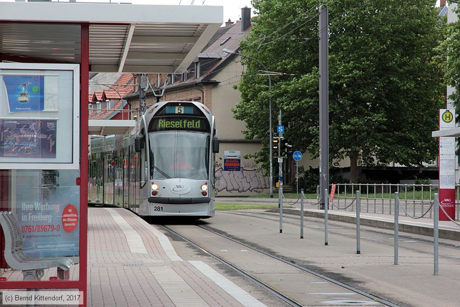 Straßenbahn Freiburg im Breisgau - 281
/ Bild: freiburg281_bk1706070050.jpg