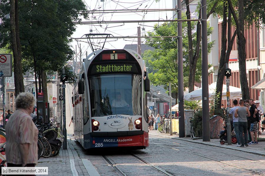 Straßenbahn Freiburg im Breisgau - 285
/ Bild: freiburg285_bk1408010408.jpg