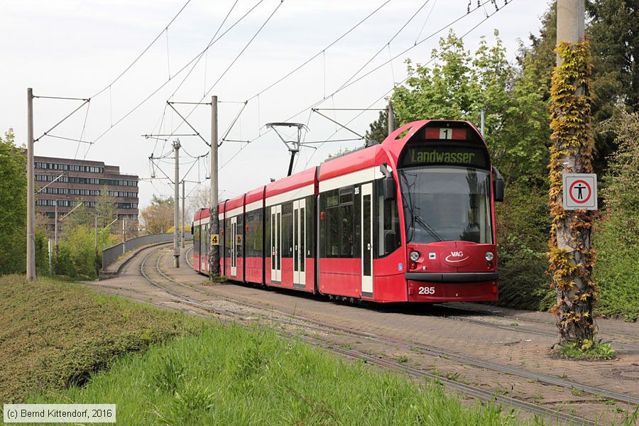 Straßenbahn Freiburg im Breisgau - 285
/ Bild: freiburg285_bk1604220145.jpg