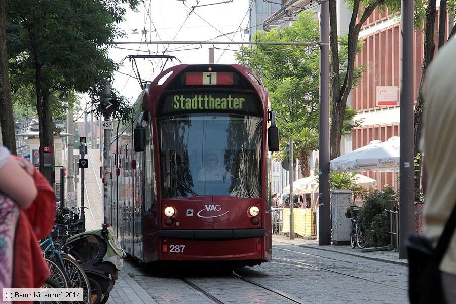 Straßenbahn Freiburg im Breisgau - 287
/ Bild: freiburg287_bk1408010398.jpg