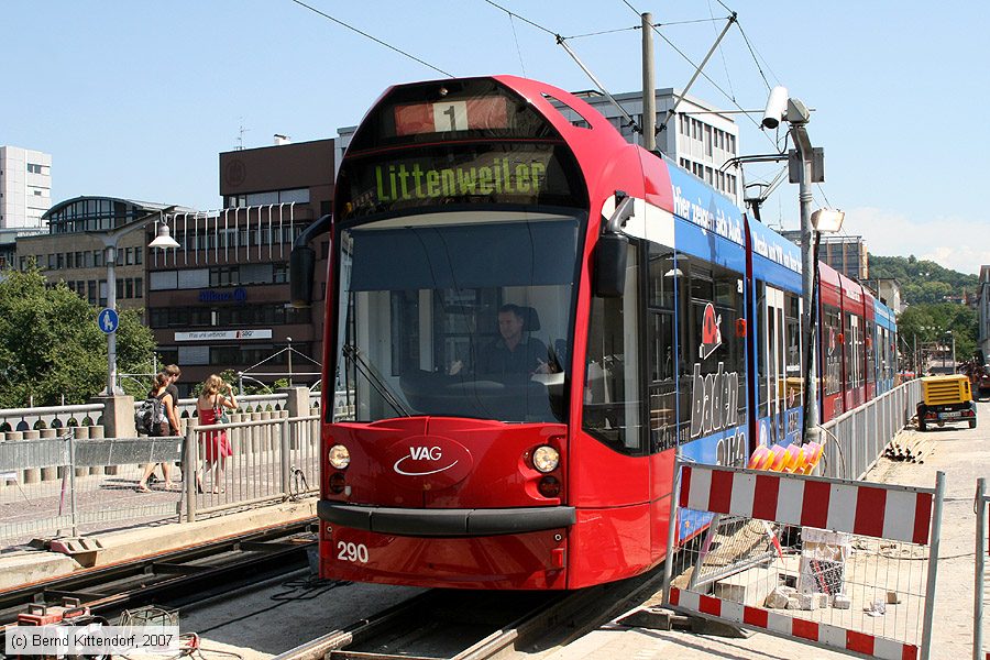 Straßenbahn Freiburg im Breisgau - 290
/ Bild: freiburg290_bk0708060085.jpg