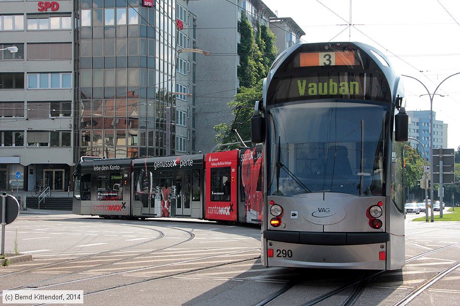 Straßenbahn Freiburg im Breisgau - 290
/ Bild: freiburg290_bk1408010422.jpg