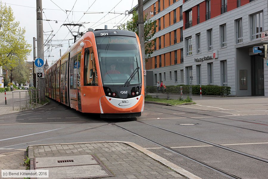 Straßenbahn Freiburg im Breisgau - 301
/ Bild: freiburg301_bk1604220105.jpg