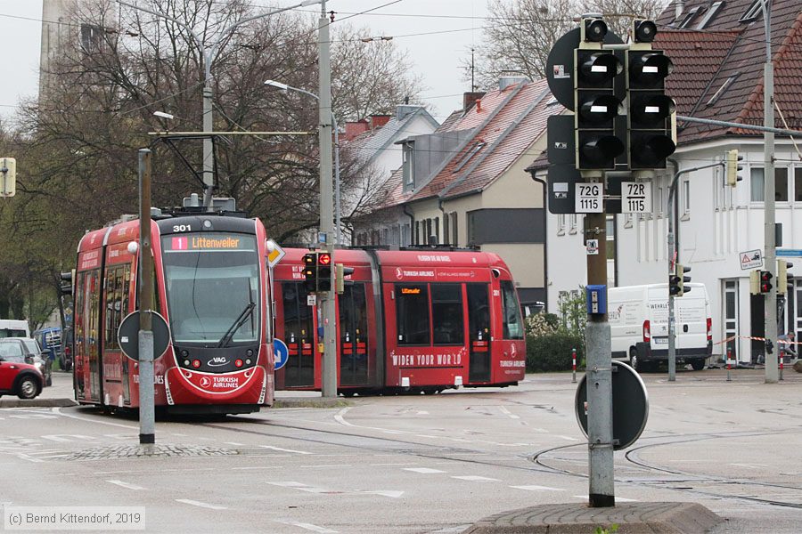 Straßenbahn Freiburg im Breisgau - 301
/ Bild: freiburg301_bk1904100097.jpg