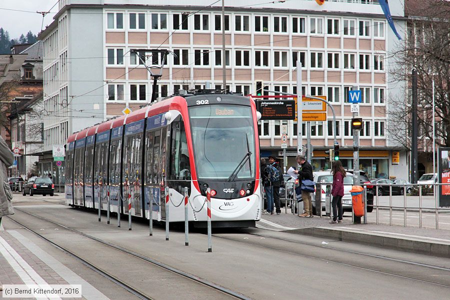 Straßenbahn Freiburg im Breisgau - 302
/ Bild: freiburg302_bk1603230212.jpg