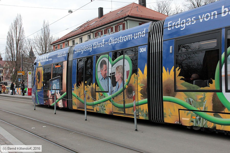 Straßenbahn Freiburg im Breisgau - 304
/ Bild: freiburg304_bk1603230219.jpg