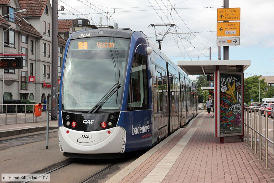 Straßenbahn Freiburg im Breisgau - 304
/ Bild: freiburg304_bk1706070047.jpg