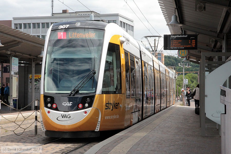 Straßenbahn Freiburg im Breisgau - 307
/ Bild: freiburg307_bk1706070092.jpg