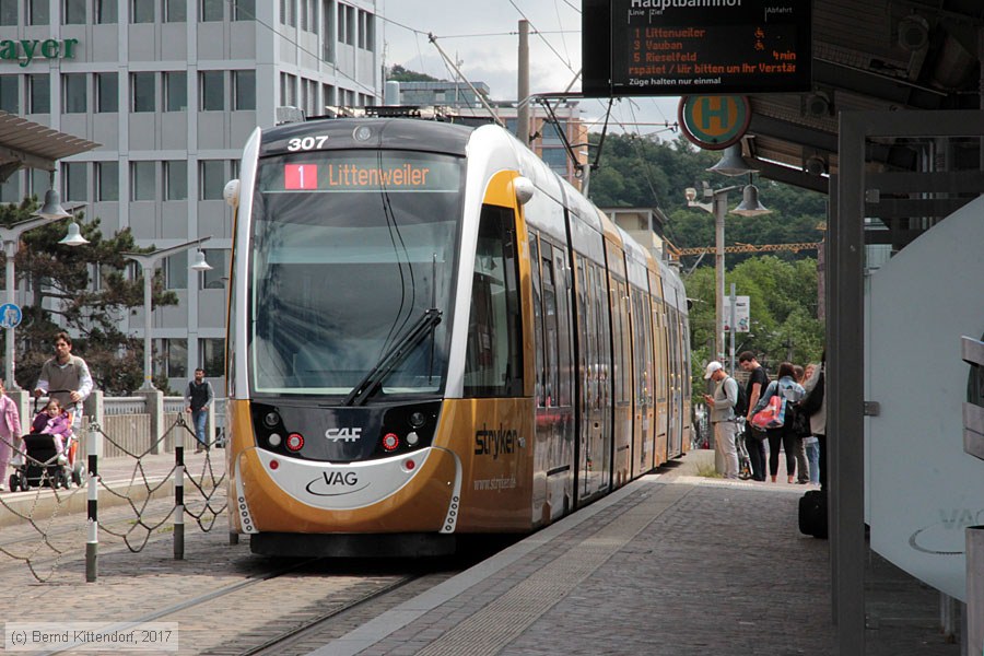 Straßenbahn Freiburg im Breisgau - 307
/ Bild: freiburg307_bk1706070093.jpg