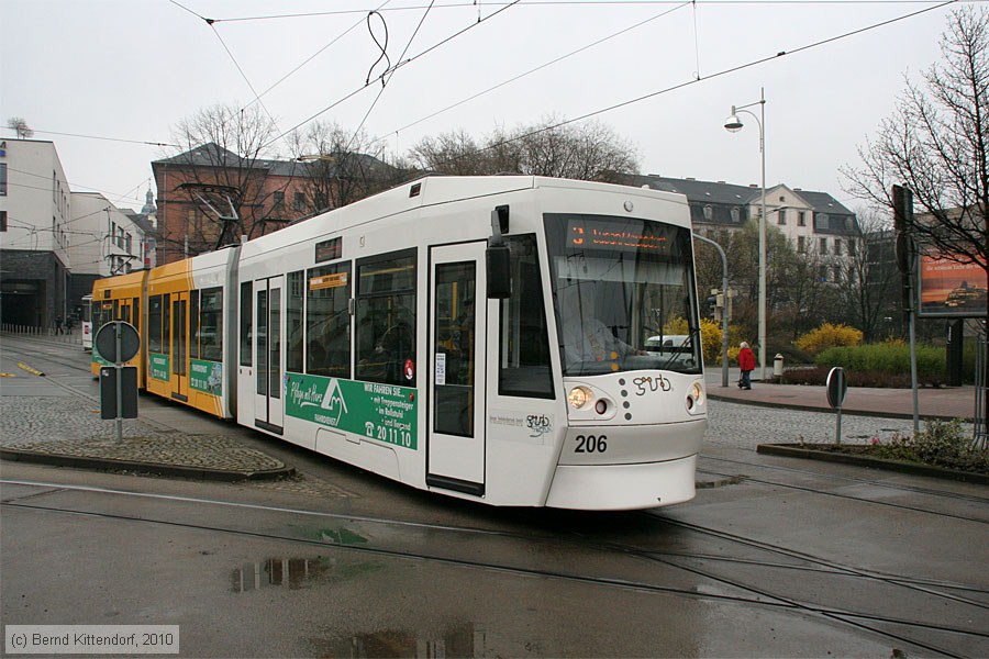 Straßenbahn Gera - 206
/ Bild: gera206_bk1004120106.jpg