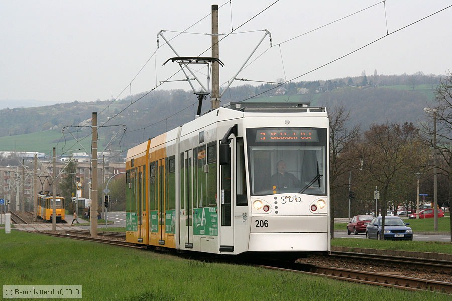 Straßenbahn Gera - 206
/ Bild: gera206_bk1004160136.jpg