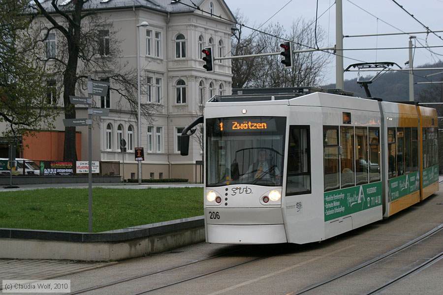 Straßenbahn Gera - 206
/ Bild: gera206_cw1004150257.jpg