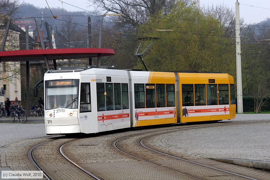 Straßenbahn Gera - 211
/ Bild: gera211_cw1004130009.jpg