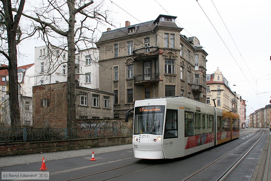 Straßenbahn Gera - 212
/ Bild: gera212_bk1004160009.jpg