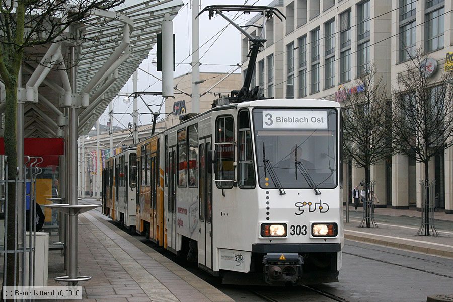 Straßenbahn Gera - 303
/ Bild: gera303_bk1004120103.jpg