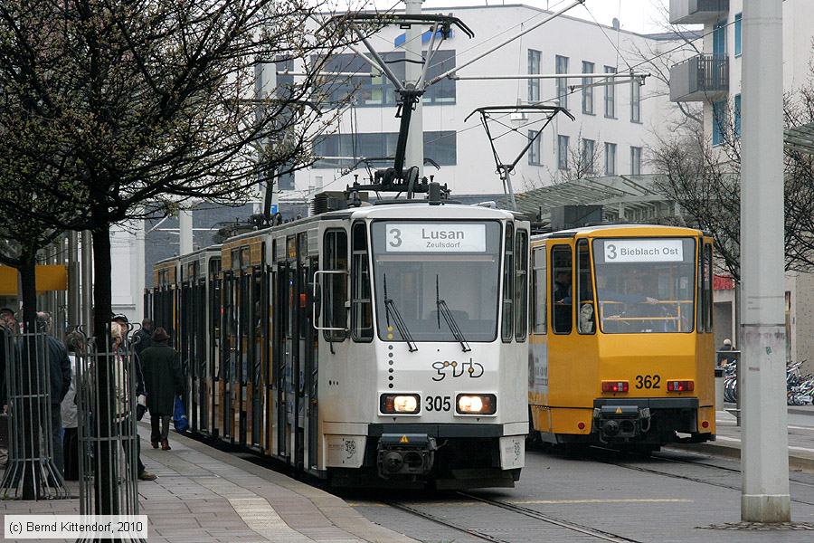 Straßenbahn Gera - 305
/ Bild: gera305_bk1004120175.jpg