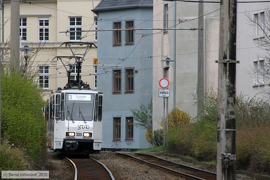 Straßenbahn Gera - 305
/ Bild: gera305_bk1004160049.jpg