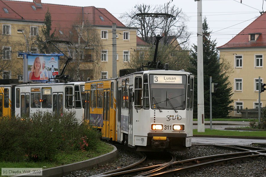 Straßenbahn Gera - 311
/ Bild: gera311_cw1004120178.jpg