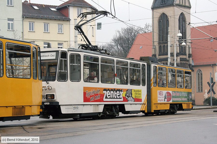 Straßenbahn Gera - 316
/ Bild: gera316_bk1004120192.jpg