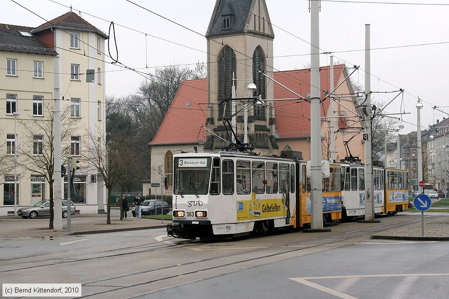 Straßenbahn Gera - 363
/ Bild: gera363_bk1004120172.jpg