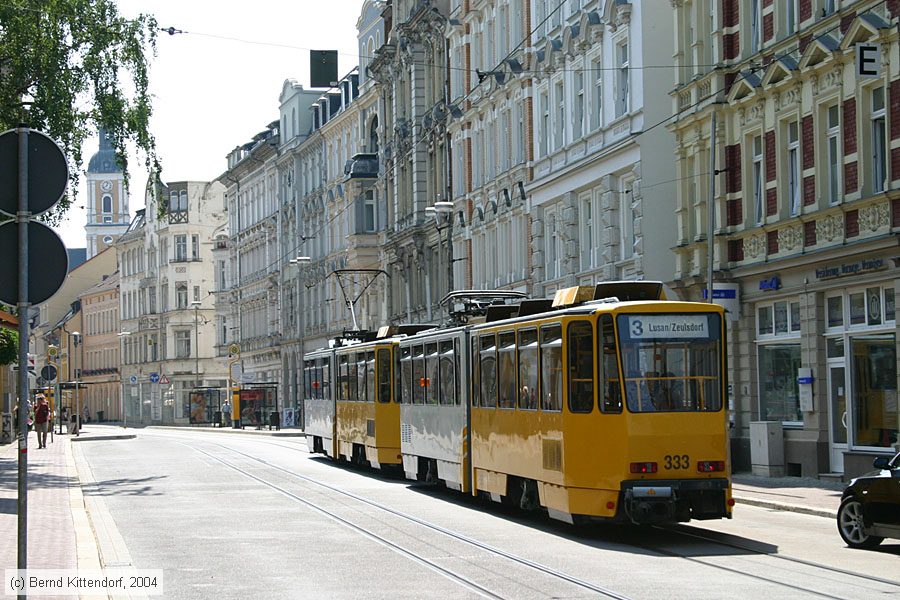 Straßenbahn Gera - 333
/ Bild: gera333_e0005997.jpg