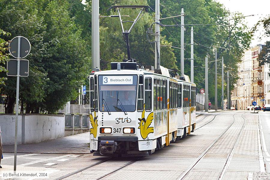 Straßenbahn Gera - 347
/ Bild: gera347_e0005988.jpg