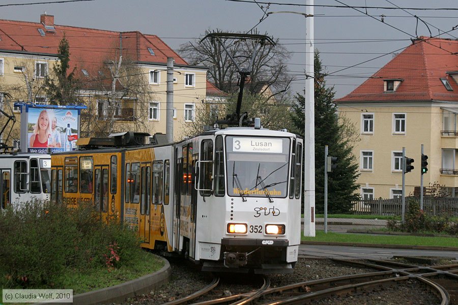 Straßenbahn Gera - 352
/ Bild: gera352_cw1004120194.jpg Straßenbahn Gera - 352
/ Bild: gera352_cw1004120194.jpg