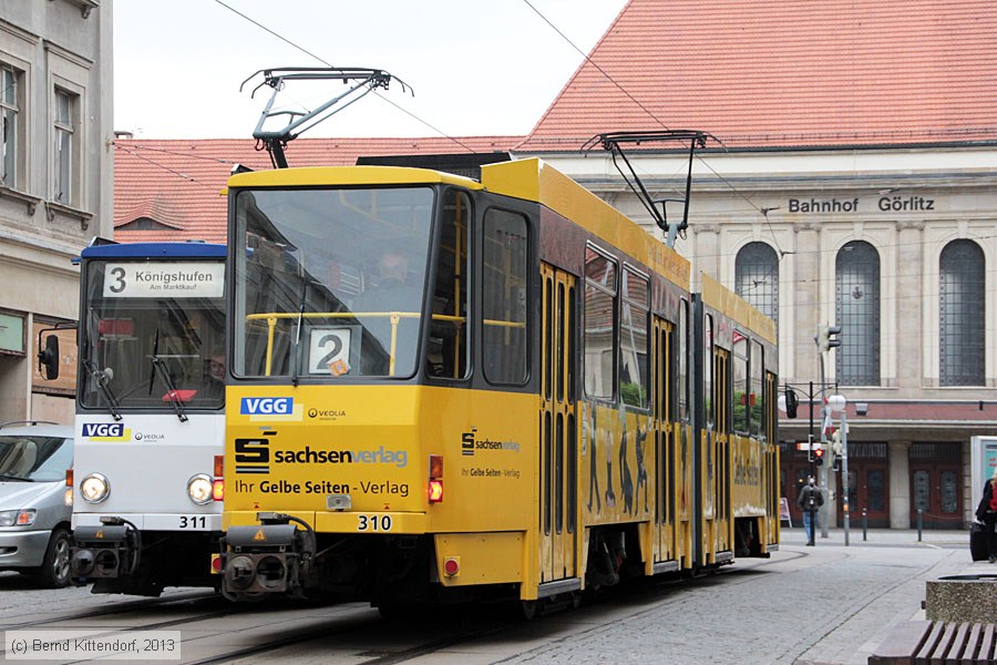 Straßenbahn Görlitz - 310
/ Bild: goerlitz310_bk1310150089.jpg