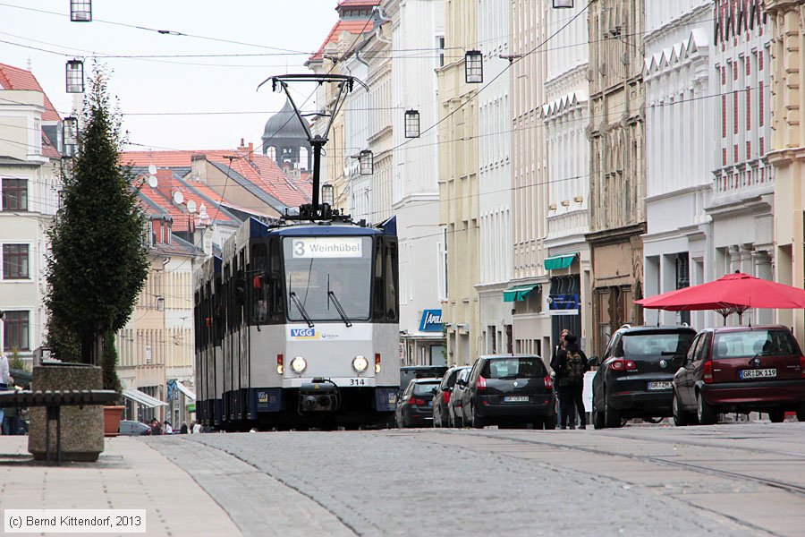 Straßenbahn Görlitz - 314
/ Bild: goerlitz314_bk1310150070.jpg