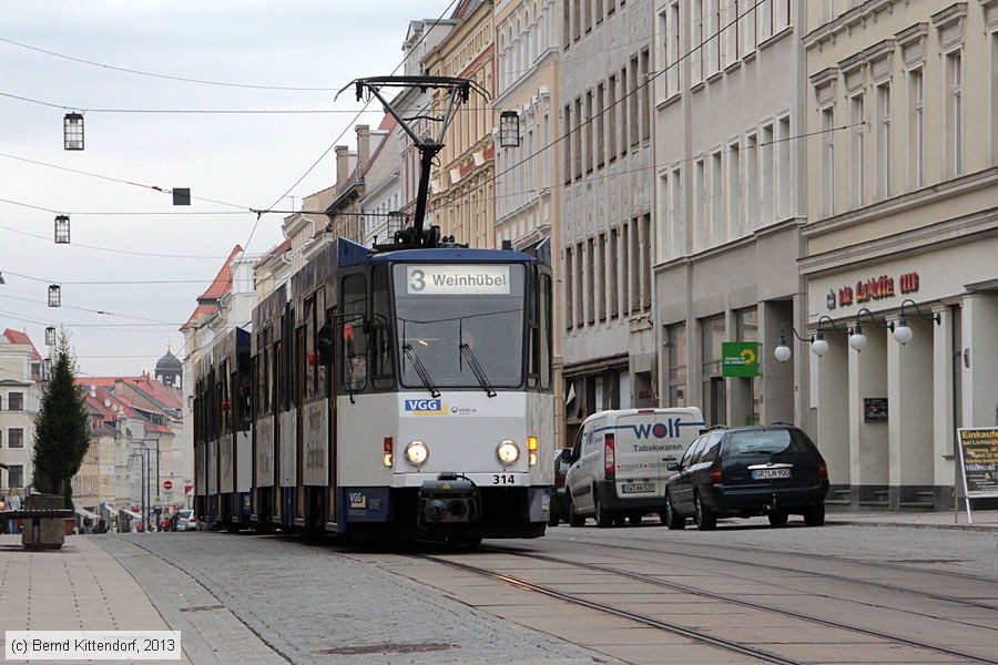 Straßenbahn Görlitz - 314
/ Bild: goerlitz314_bk1310150071.jpg